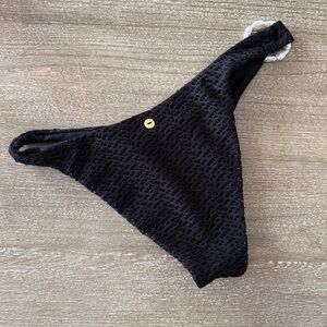 Palmacea Black Bikini Bottoms